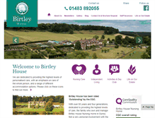 Tablet Screenshot of birtleyhouse.co.uk